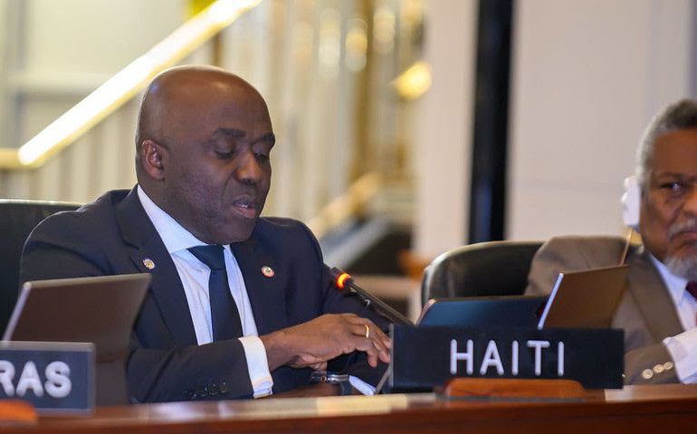 Haití ante la OEA: “La construcción del canal no va a detenerse considerando la topografía de ese río"