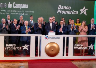 Presidente Abinader oficializa apertura de colocación de primera oferta pública de acciones preferentes de Banco Promerica