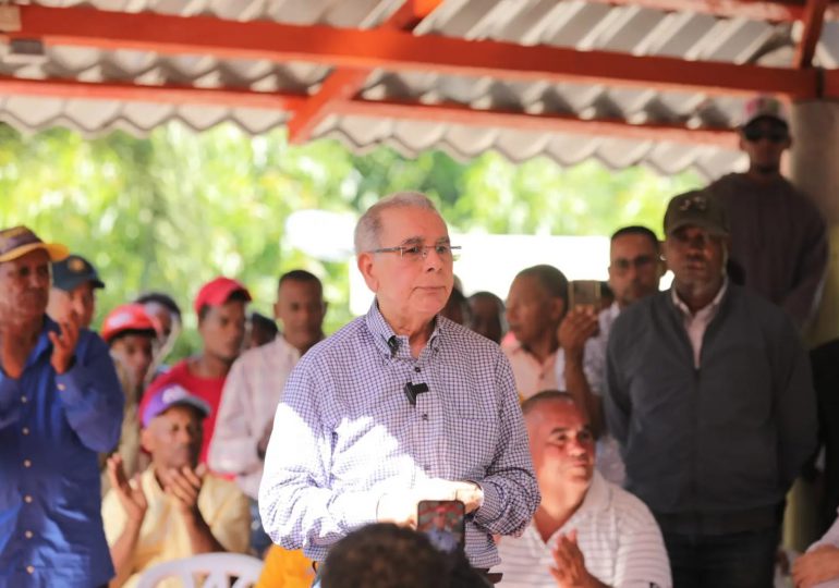 Danilo Medina: Votar morado es votar para recuperar el campo