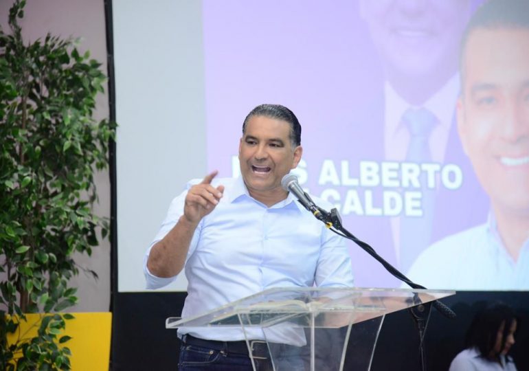 Luis Alberto será proclamado este sábado como el candidato oficial del PLD a la Alcaldía por SDE