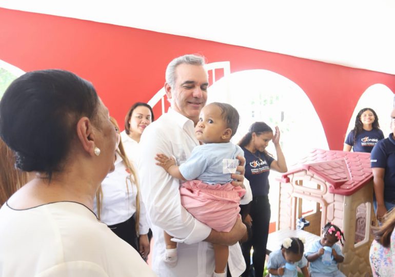 Presidente Abinader inaugura CAIPI Comunitario en Sabana Yegua, en Azua