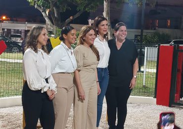 Carolina Mejía y Grupo Mallén inauguran parque Urbanización Rosmil