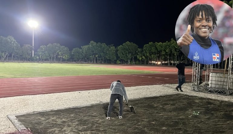 Marileidy Paulino pide una pista de atletismo para el municipio de Baní