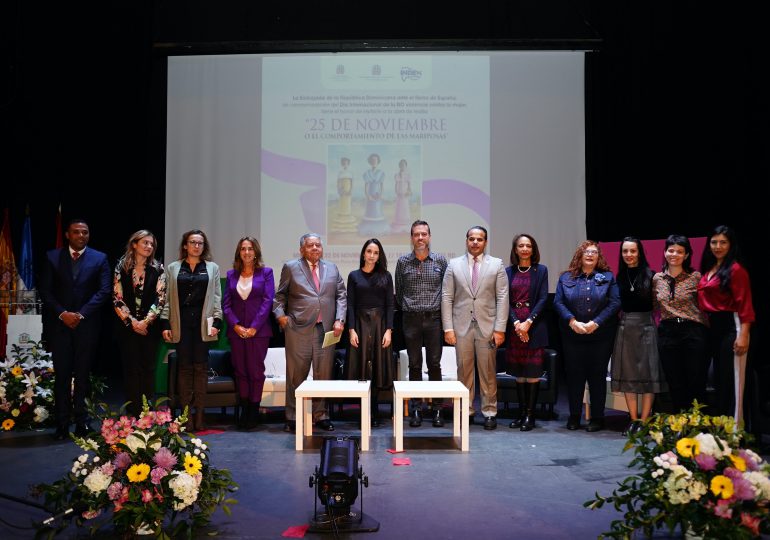 Embajada dominicana en España celebra evento para concienciar contra la violencia hacia la mujer