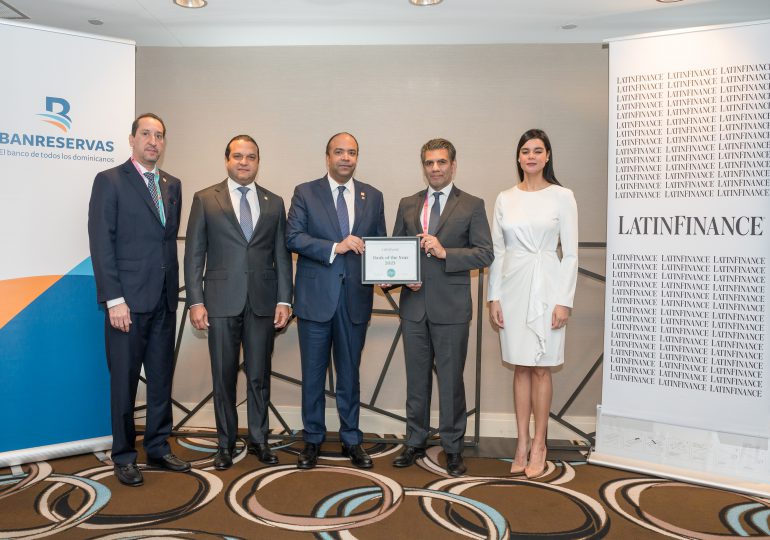LatinFinance premia a Banreservas como Banco del Año de RD y Banco del Año del Caribe