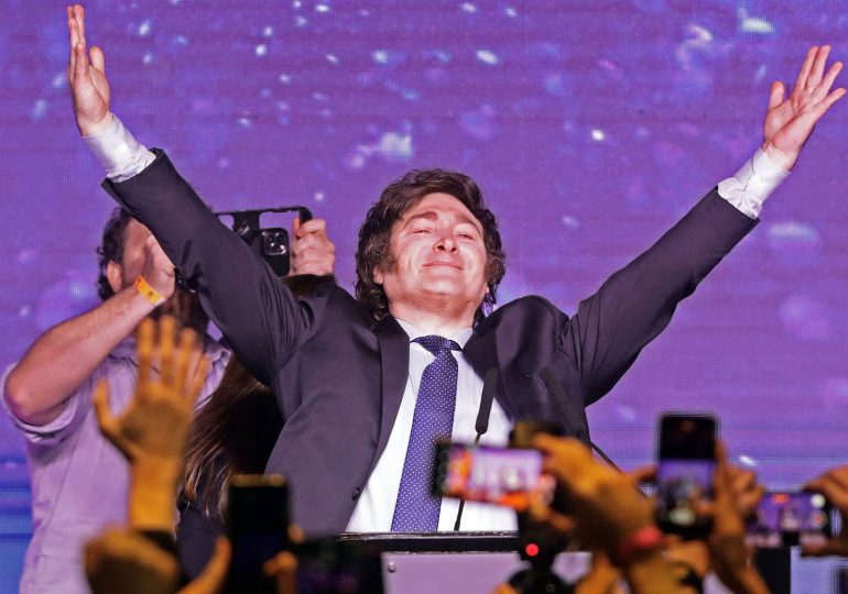Javier Milei gana la presidencia de Argentina