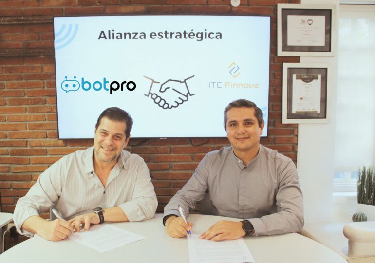BotPro e ITC Finnova firman alianza estratégica