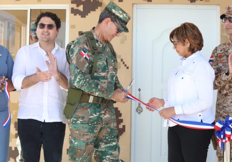 Ministerio de Defensa inaugura destacamento militar en Pedernales para reforzar seguridad en la frontera