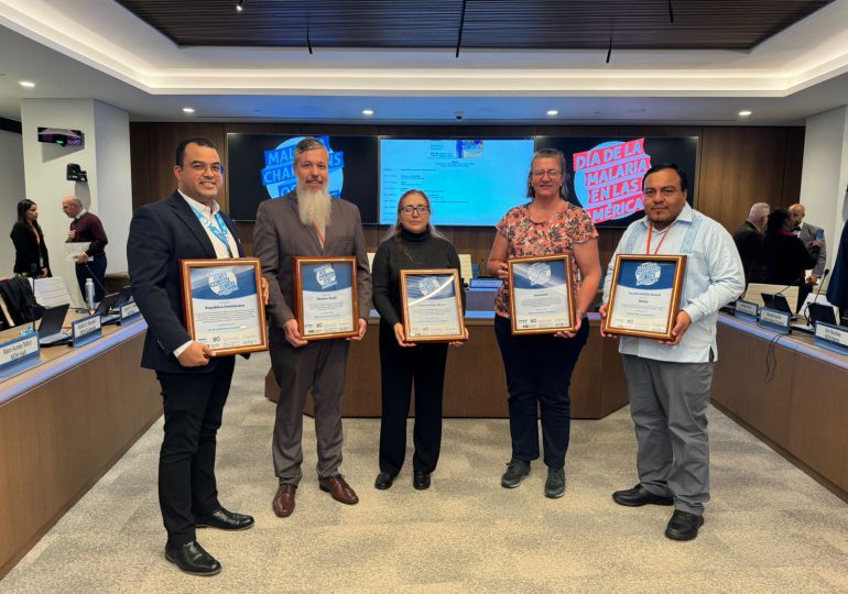 La OPS premia a la República Dominicana “Campeona de Las Américas” por lucha contra la malaria