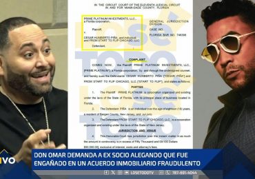 Don Omar realiza demanda millonaria contra el empresario César Pina por estafa