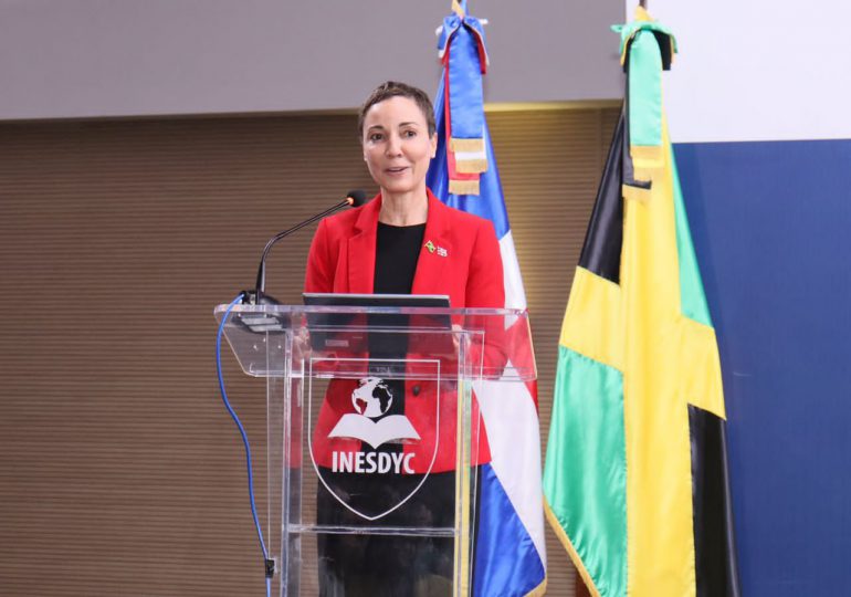 Canciller de Jamaica Kamina Johnson anuncia visita al país del primer ministro de esa nación, Andrew Holness