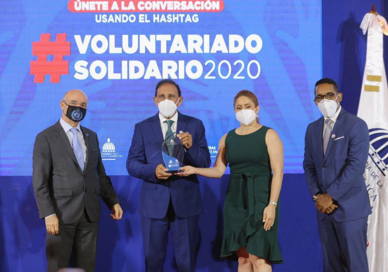 Premio Nacional Voluntariado Solidario, un reconocimiento a la solidaridad humana y el trabajo por la naturaleza