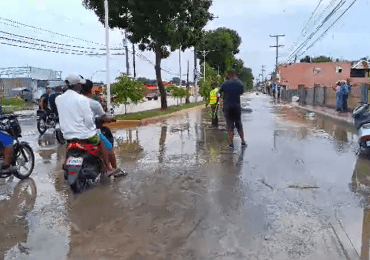 Autoridades de SPM van para los sectores vulnerables que fueron afectados por las lluvias