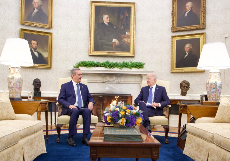 VIDEO | Inicia la tarde de este jueves reunión de los presidentes Joe Biden y Luis Abinader