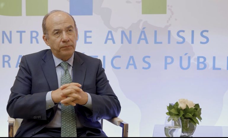 VIDEO | Felipe Calderón destaca que República Dominicana "va por el buen camino”