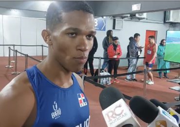#VIDEO: Yeral Núñez al avanzar la final de los 400 metros con vallas: "Esa Medalla se la llevo con Dios"
