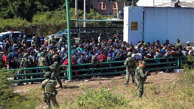 Detienen a 246 migrantes en redadas en Ciudad de México