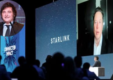 Milei llevará a Argentina la compañía de Elon Musk "Starlink"