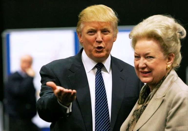 Fallece la hermana mayor de Donald Trump