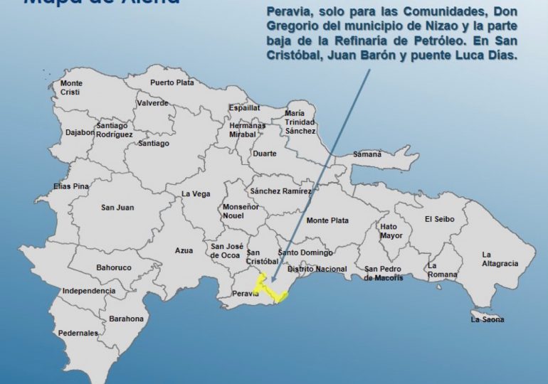 #VIDEO: COE emite declaratoria de alerta amarilla para la provincia de Peravia 