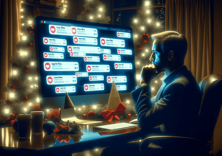 El asedio digital contra un candidato en Nochebuena