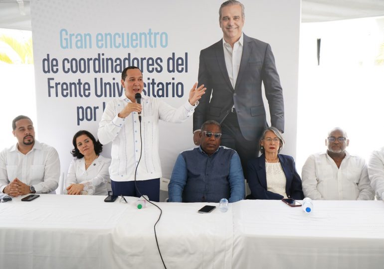 Frente Universitario Luis +4 realiza encuentro con miras a la victoria de las elecciones 2024