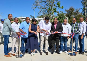 David Collado entrega renovado Parque Municipal Pepillo Salcedo a un costo superior a los RD$39 millones de pesos