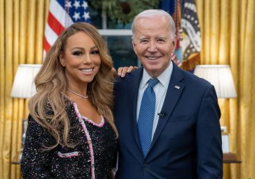 Joe Biden y Mariah Carey se reúnen en la Casa Blanca