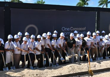 Concacaf puso primera piedra de su complejo de alto rendimiento en Cap Cana