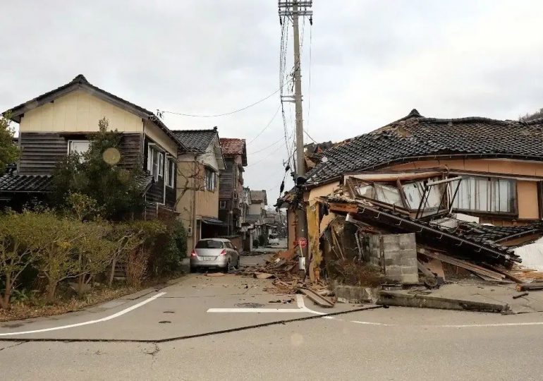 Sismo de magnitud 6 azota centro de Japón, sin alerta de tsunami