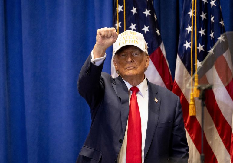 Trump reunirá a sus partidarios en vísperas del esperado triunfo en New Hampshire