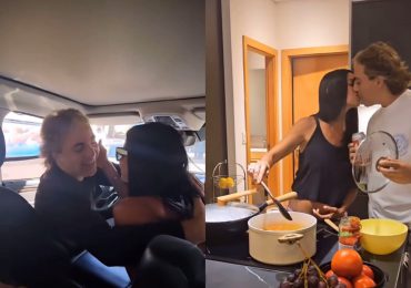 VIDEO | ¡Que viva el amor! Cristian Castro se muestra feliz con su nueva pareja Mariela Sánchez