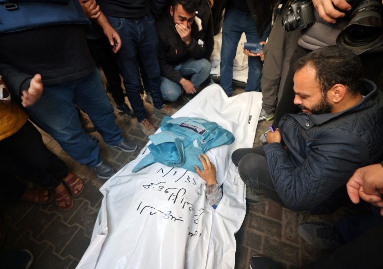 La ONU, "muy preocupada" por el elevado número de periodistas muertos en Gaza