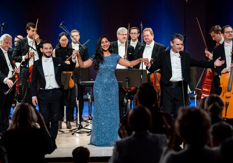 La soprano Nathalie Peña-Comas, aclamada en el Festival Musical de Año Nuevo de Sochi, Rusia