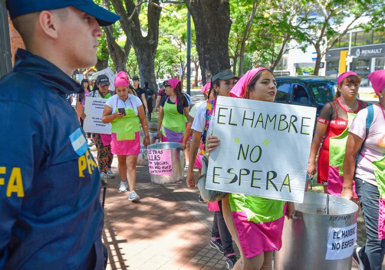 Argentina vive otra jornada de protestas contra la 'ley ómnibus' y el megadecreto de Milei