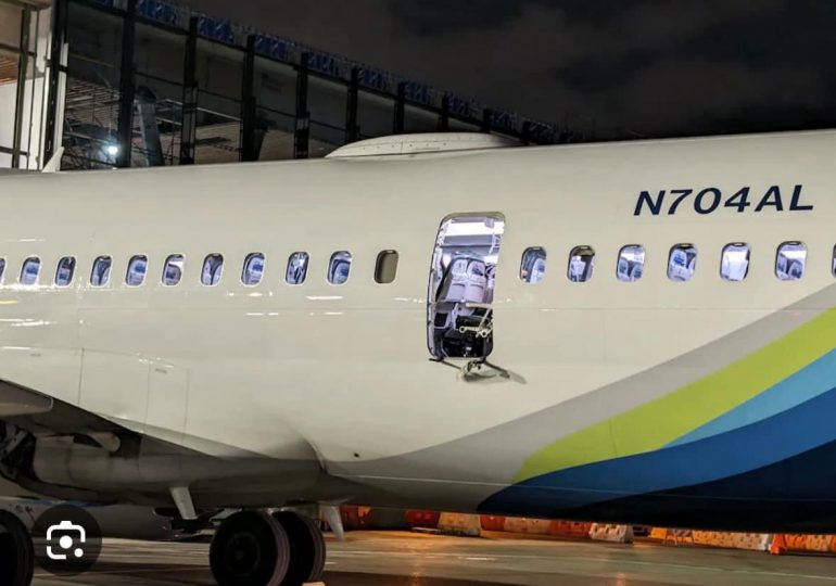 Alaska Airlines sobre vuelo 1282 y próximos pasos con el Boeing MAX-9: “Todas las inspecciones se completarán en los próximos días”