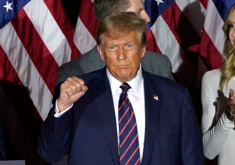 Trump se acerca al duelo con Biden tras ganar las primarias de New Hampshire