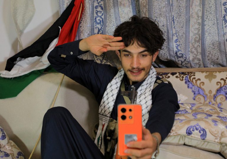 "Tim-hutí Chalamet", un 'tiktoker' yemení del lado de los rebeldes y los palestinos