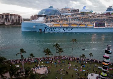 Zarpa el "Icon" de Royal Caribbean, el crucero más grande del mundo