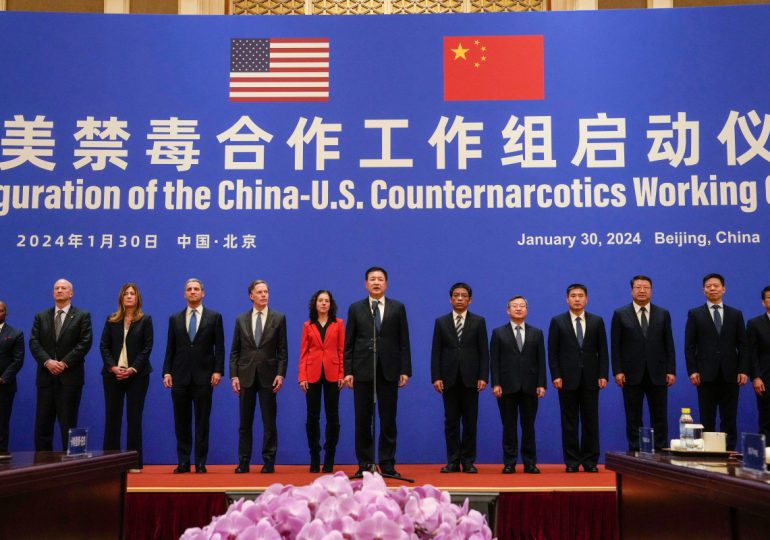 China y EEUU inician conversaciones para frenar producción de fentanilo