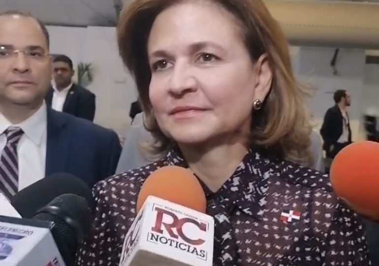 VIDEO | Raquel Peña afirma renuncia de Pepe Vila no afectará reforma de la Policía Nacional
