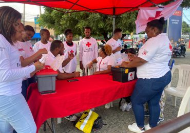 Cruz Roja Santo Domingo Oeste realiza operativo por Día de la Virgen de la Altagracia