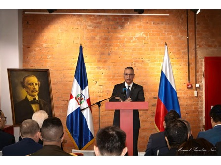Embajada de RD en Rusia realizó acto en conmemoración al natalicio de Juan Pablo Duarte