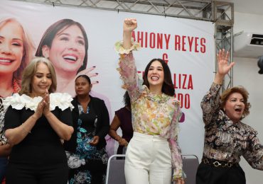 Nahiony Reyes llama a la mujer dominicana a ser parte activa de "la transformación que merece RD"