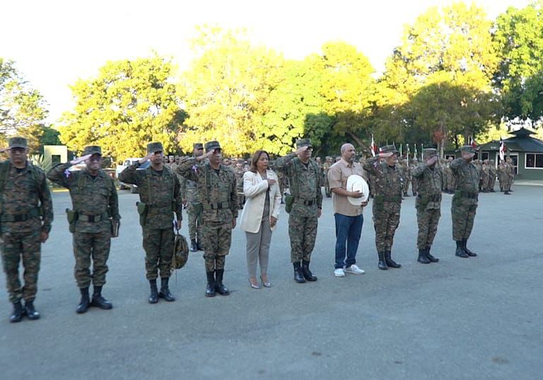 Ejército Dominicano designa nuevo comandante en Dajabón; realizan traspaso de mando