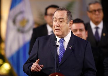EEUU sanciona al expresidente de Guatemala Alejandro Giammattei por "corrupción"