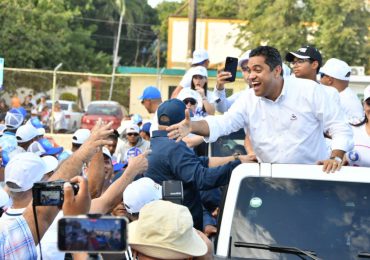 Veganos realizan caravana en apoyo a reelección del alcalde Kelvin Cruz
