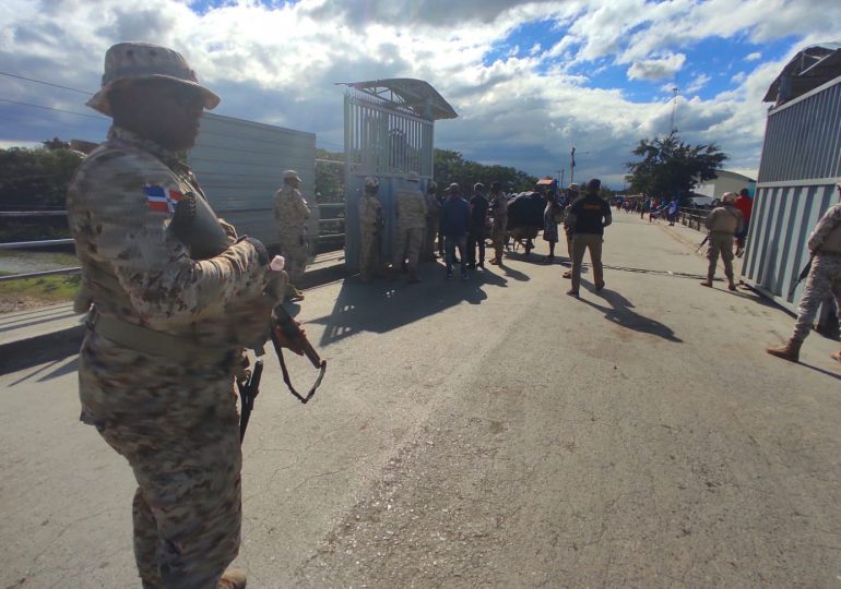 Ejército Dominicano y Cesfront garantizan la seguridad en la frontera pese a conflicto en Haití