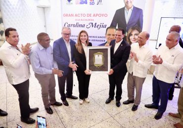 Comerciantes Dominicanos de Avanzada con Abinader respaldan a la alcaldesa Carolina Mejía