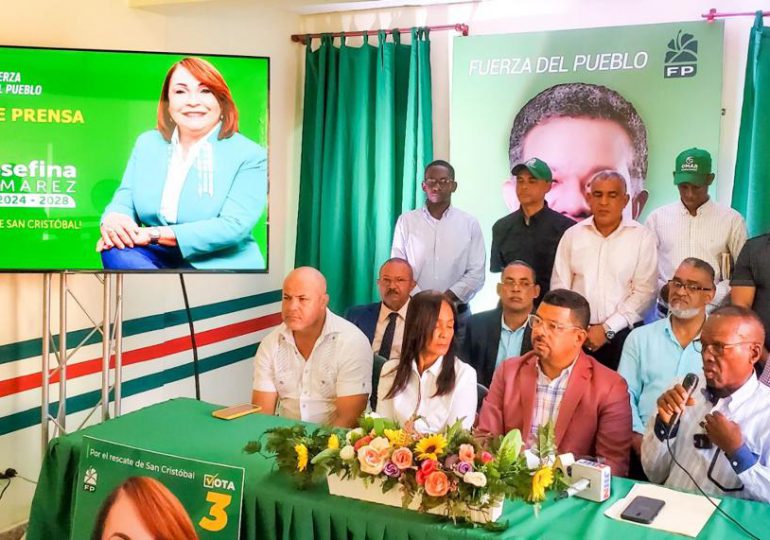 FP denuncia militantes del PRM destruyen propagandas de su candidata a la Alcaldía de San Cristóbal